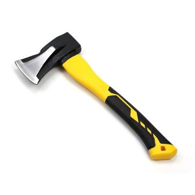 China Aircraft Hatchet Ax Outdoor Camping Splitting Ax With New Design Fiberglass Handle for sale