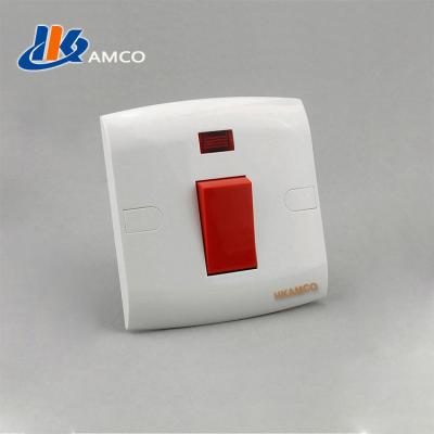 China Copper Silver PC Plastic Touch Color Material The Most Popular 45A Air Conditioner AC Switch In The World for sale