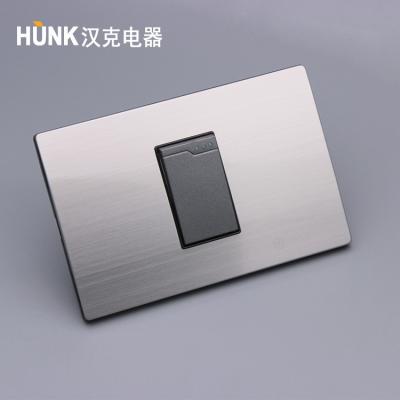 China Stainless steel material SWITCH material SENCILLO most beautiful band switch of stainless steel the 1 in Latin America for sale