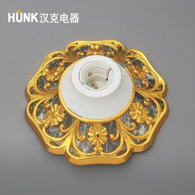 China High End Material Decorative Screw HK 24 Bangladesh Market Color E27 B22 Lamp Holder Lamp Base for sale