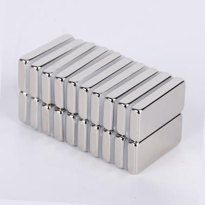 China Industrial Magnet Grade N52 Rare Earth Magnet Neodymium Block Ndfeb Custom High Quality Strong Flat Rectangular Magnets for sale