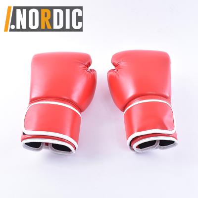 China Muttahida Majlis-e-Amal Leather Gloves Muay Thai Kickboxing Leather Training Punching Bag Heavy Workout Gloves Universal Boxing Gloves Pro Work For Men Women for sale