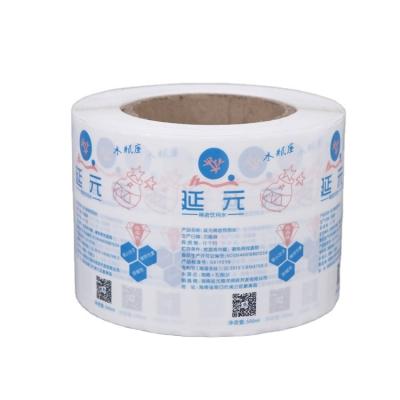 China Waterproof Custom Circle Laminated Paper Sticker Private Printing Adhesive Roll Labels Stickers For Packaging for sale