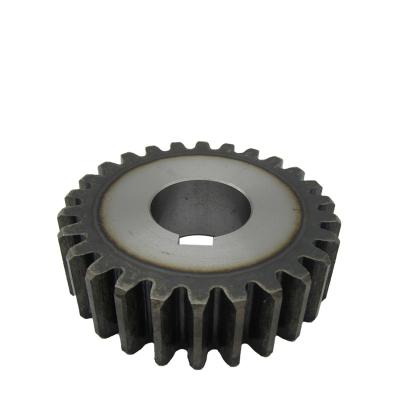 China CNC machine tooth shape and steel material gear for CNC machine for sale