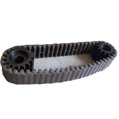 China Low Noise Silent Hotels Roller Chain Sprocket Chain Wheel for sale