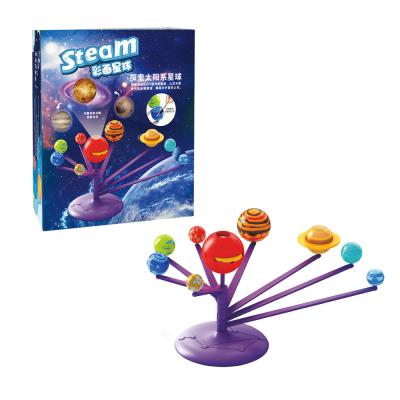 China Solar System Planetarium Projector Steam Painting Toys For Children Educational Astronomy Projection Toy SD553 for sale