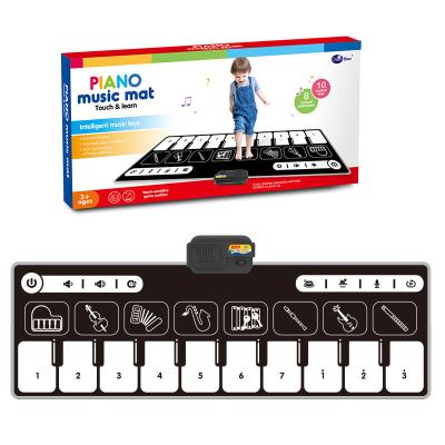 China Toy Floor Piano Keyboard Dance Mat Baby Playmat Dance Instrument Music Play Mat 8 for sale