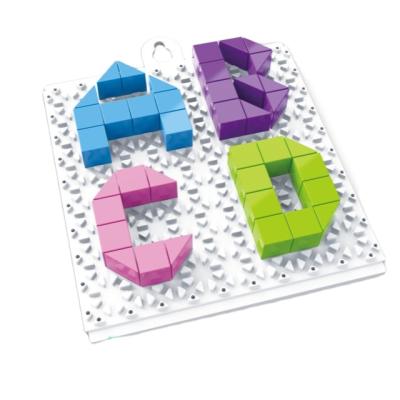 China DIY TOY Educational Toys Puzzle DIY Letter Series Children's Puzzle Toys 2021 New High Quality Educational Toys 98PCS for sale