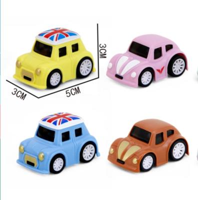 China High Friction Toy High Quality Children's Inertia Car Set, Various Styles, Cute Cartoon City Car Toy 8 Sets for sale