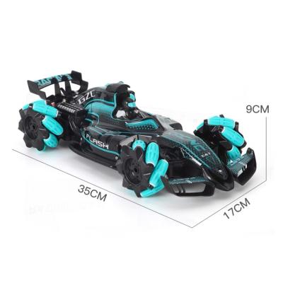 China /cool 360 rc toy vehicle stunt safe gloring rolling rotation remote control spray racing car with light and sound for sale