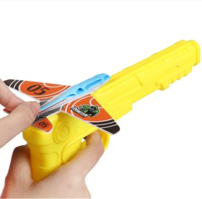 China Toy Gun Toy Gun Ejection Foam Planes Children's Educational Toy Can Fire A Plane Amazon Hot Wholesale for sale