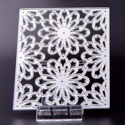 China Europe Chinese Flower Rectangle Decor Quality Products Craft Cutting Dies for sale