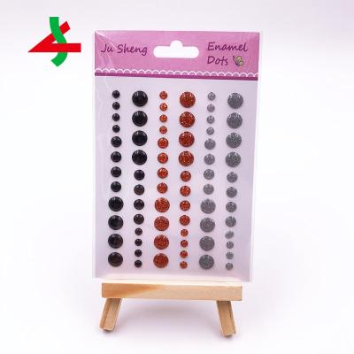 China Decorative sticker the new hot sale enamel dots stickers for scrapbooking for sale