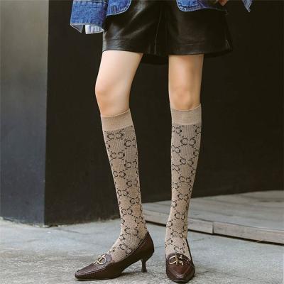 China Antibacterial GG pantyhose stockings with famous design women master brand body silk stockings GG black sexy stockings for sale