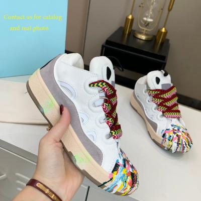 China Cushioning Casual Sports Logo Casual Ladies Shoes Luxury Designer Logo Women Sneakers New Arrivals Fashion Luxury Popular Originals for sale