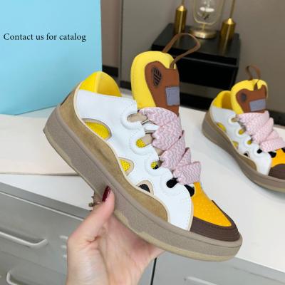 China Cushioning MOQ High Quality Wholesale 1 Pairs Famous Fashion Brand Women's Luxury Sneakers Shoes Designer Sport Sneakers for sale