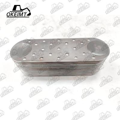 China Excavator Engine D7D - 13P Oil Cooler Core For VOLVO Machinery for sale