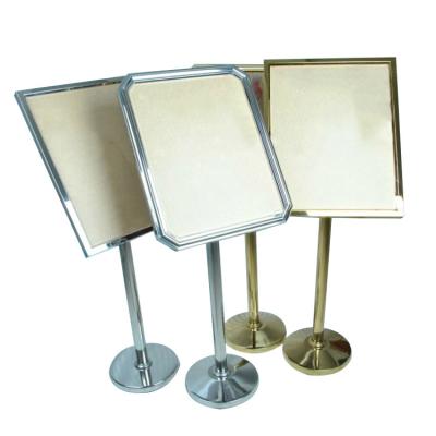 China floor standing adjustable stand comic sign holder CA8871 for sale