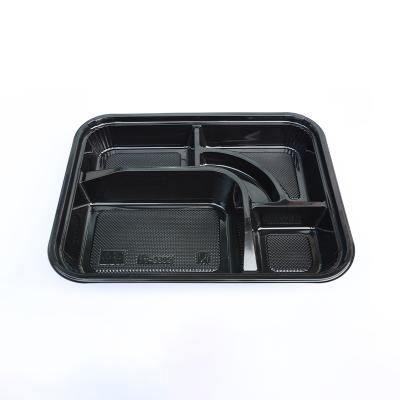 China China Factory Disposable PS Lunch Box Plastic Disposable Food Container Box for sale