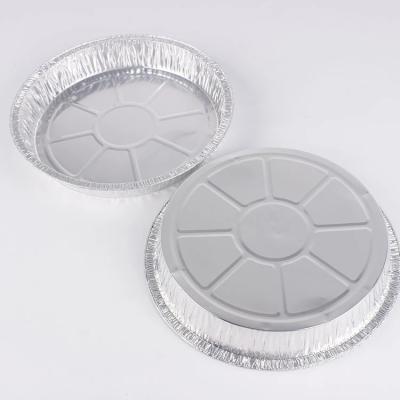 China High Food Durability 1100ml Round Takeaway Food Aluminum Foil Container for sale