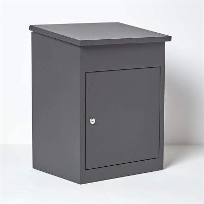 China Dropbox Outdoor Wall Mounted Locking Mailbox Parcel Drop Box for sale