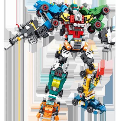 China DIY Building Brick City New Series Variable Deformation Robot Arms Military Technic Building Block Holiday Boy Where Toys Set Birthday Gifts For Child for sale