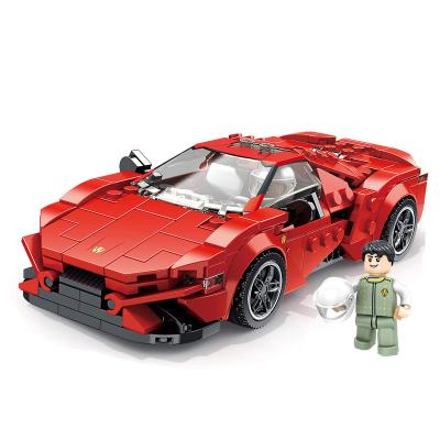 China DIY Building Brick City Race Car Building Blocks for Kids, STEM Racer Car Building Set Toys for Ages 6+ Years Old Boys and Girls 314PCS for sale