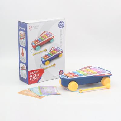 China Exquisite Packaging Plastic Promotional Sale Push Cart Style Popular Game Musical Toys Children for sale