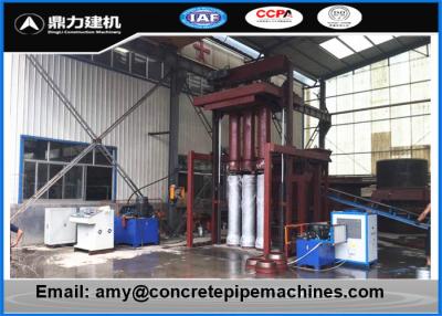 China Automatic Control Concrete Pipe Making Machine Diameter 300 - 1200 for sale