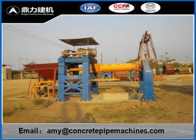 China Cement Pipe Forming Machine , Concrete Tube Making Machine With ISO Approved for sale