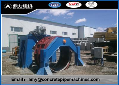 China High Speed Cement Pipe Making Machine For Flat / Socket / Rabbet Joint Pipe for sale