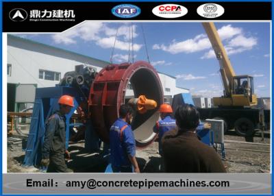 China PLC Control Rcc Pipe Making Machine , Concrete Pipe Making Machinery for sale