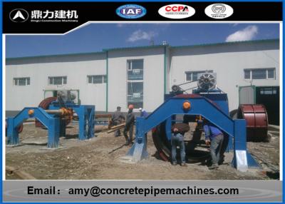 China Horizontal Type Concrete Pipe Forming Machine With Carbon Steel Material for sale