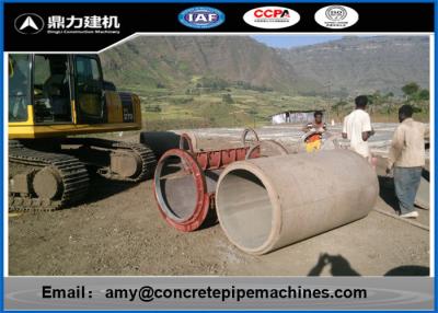 China Dingli Automatic Rcc Pipe Making Machine , Cement Tube Forming Equipment Economical for sale