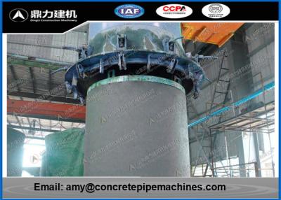 China XZ600 - 3600 Vertical Concrete Pipe Machine With Flat / Socket / Rabbet Joint for sale