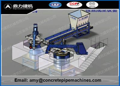 China Steel Reinforced Concrete Manhole Machine High Product Precision for sale