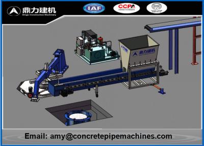 China Máquina concreta vertical da câmara de visita para a maquinaria dos materiais de construção à venda