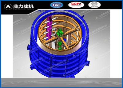 China Customized Diameter Vertical Vibration Concrete Pipe Mold For Water Pipe for sale