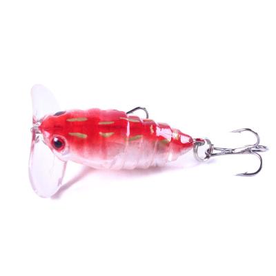 China ABS Plastic 4cm 4.4g #8 Fishing Tackle Freshwater Fishing Lures Artificial Bait for sale