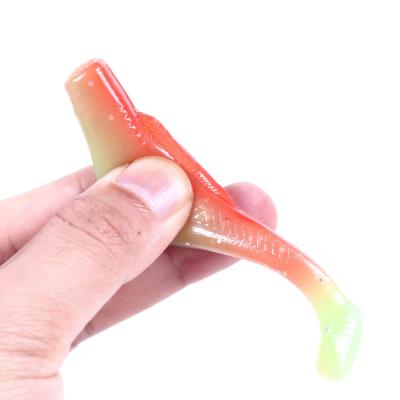 China ABS Plastic Soft Baits 8.5cm T-tail Bait Saltwater Fishing Lures for sale