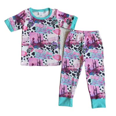 China Honky soft tonk scare wholesale high quality wholesale baby boy clothing fashion clothes baby boy pajamas boutique toddler for sale