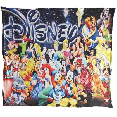 China Factory Price Soft Wholesale No MOQ Good Quality Cartoon Print Blanket Cute Baby Kids Blanket Spring And Autumn Design for sale