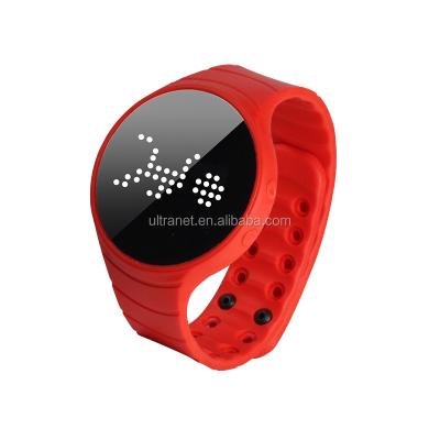 China New CE ROHS Water Resistant Wristband Pedometer Smart Funny Game Stopwatch Smart Watch Bracelet for sale