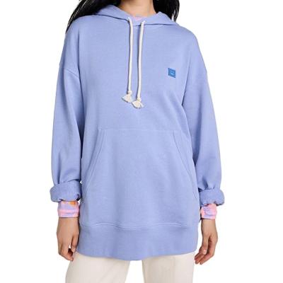 China Anti-wrinkle ladies knit pullover hoodie sweatshirt for sale