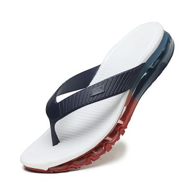 China New Pattern Air Cushionr Flip Flop Men Soft Slides Fashionable Slides Slippers Cushioning For Outdoor Beach Comfortabe Slipper Sandals for sale