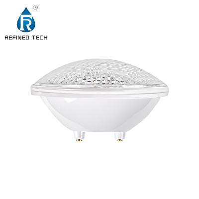 China PAR56 Plastic Recessed LED Pool Light 18W 12V Remote Control for sale