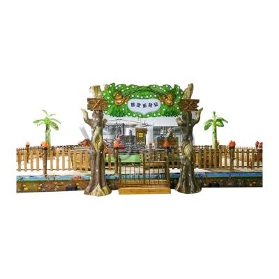 China Factory Price Amusement Park Bear Treasure Adventure Set|Outdoor Theme Park Kids Amusement Equipment For Sale L400*W360*H100cm for sale