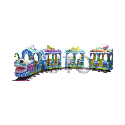 China Factory Price Amusement Park Ocean Train|Theme Park Outdoor Kids Ride Amusement Equipment For Sale 10000*h2200 for sale