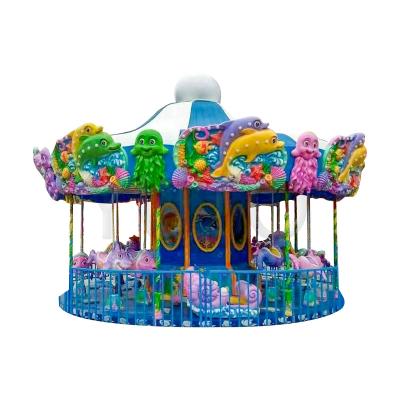 China 16 ocean carousel amusement equipment|Outdoor amusement equipment for sale|Theme park carousel for sale YuTo for sale