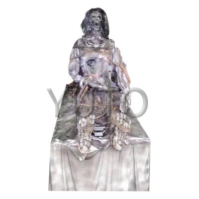 China Plastic Horror House Prop Movable Animatronics Mama No.1 Haunted House Corpse|Haunted house prop for amusement park for sale for sale